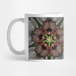 Unique Beach Glass Kaleidoscope photography Mug